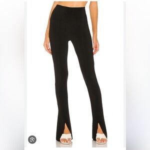 Norma Kamali Black Skinny Pants
